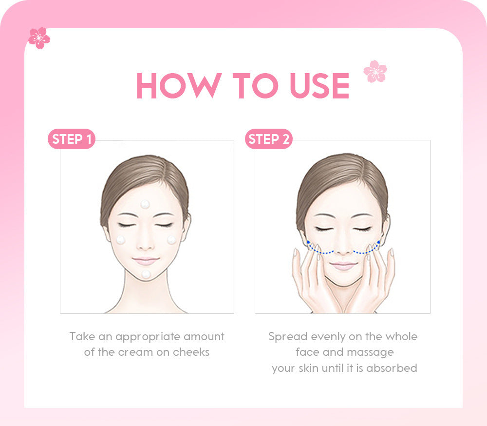 LAIKOU Cherry Blossom Moisturizing  Cream 25g Hydrating Cream